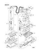 Power nozzle/agitator/hose
