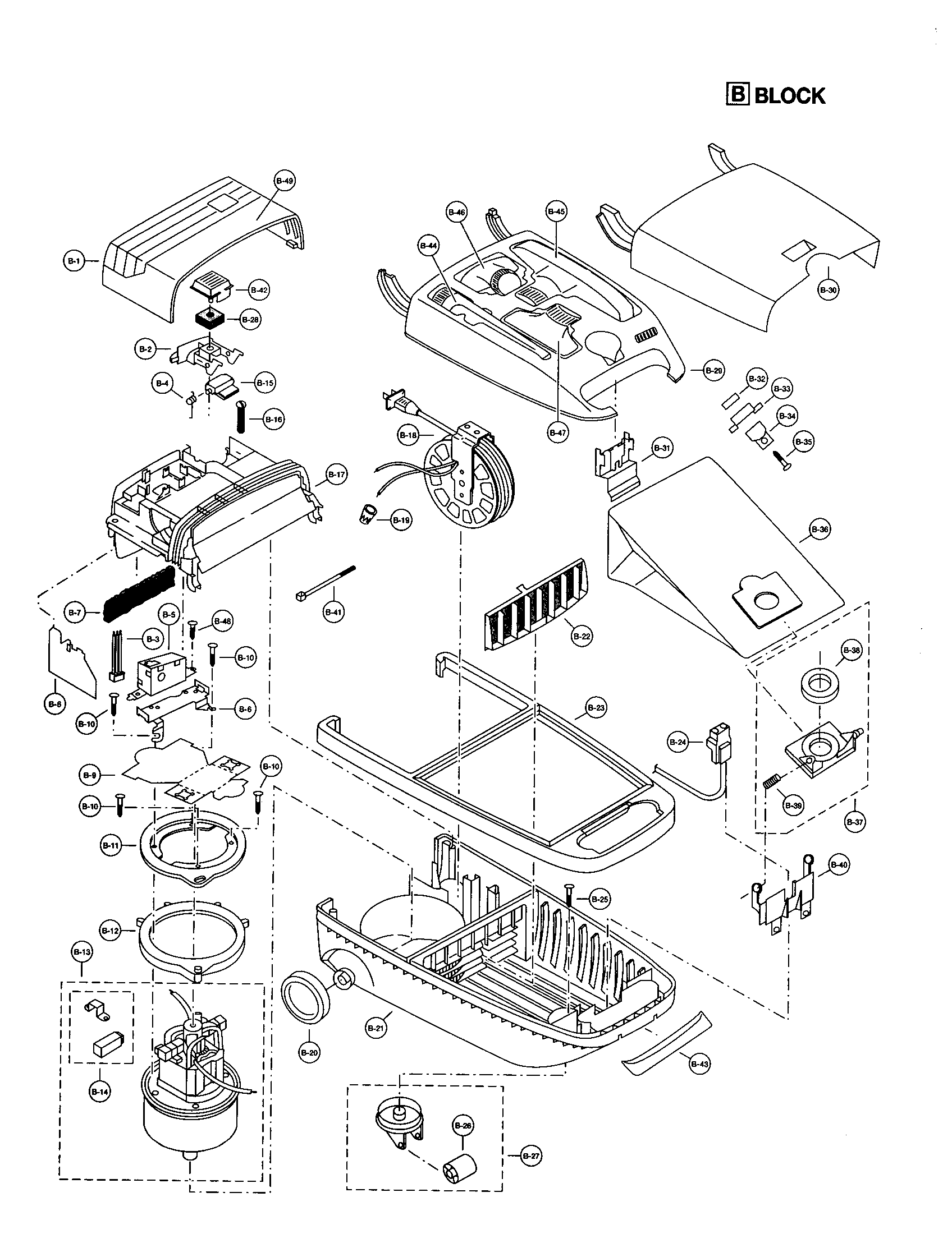 CANISTER/MOTOR