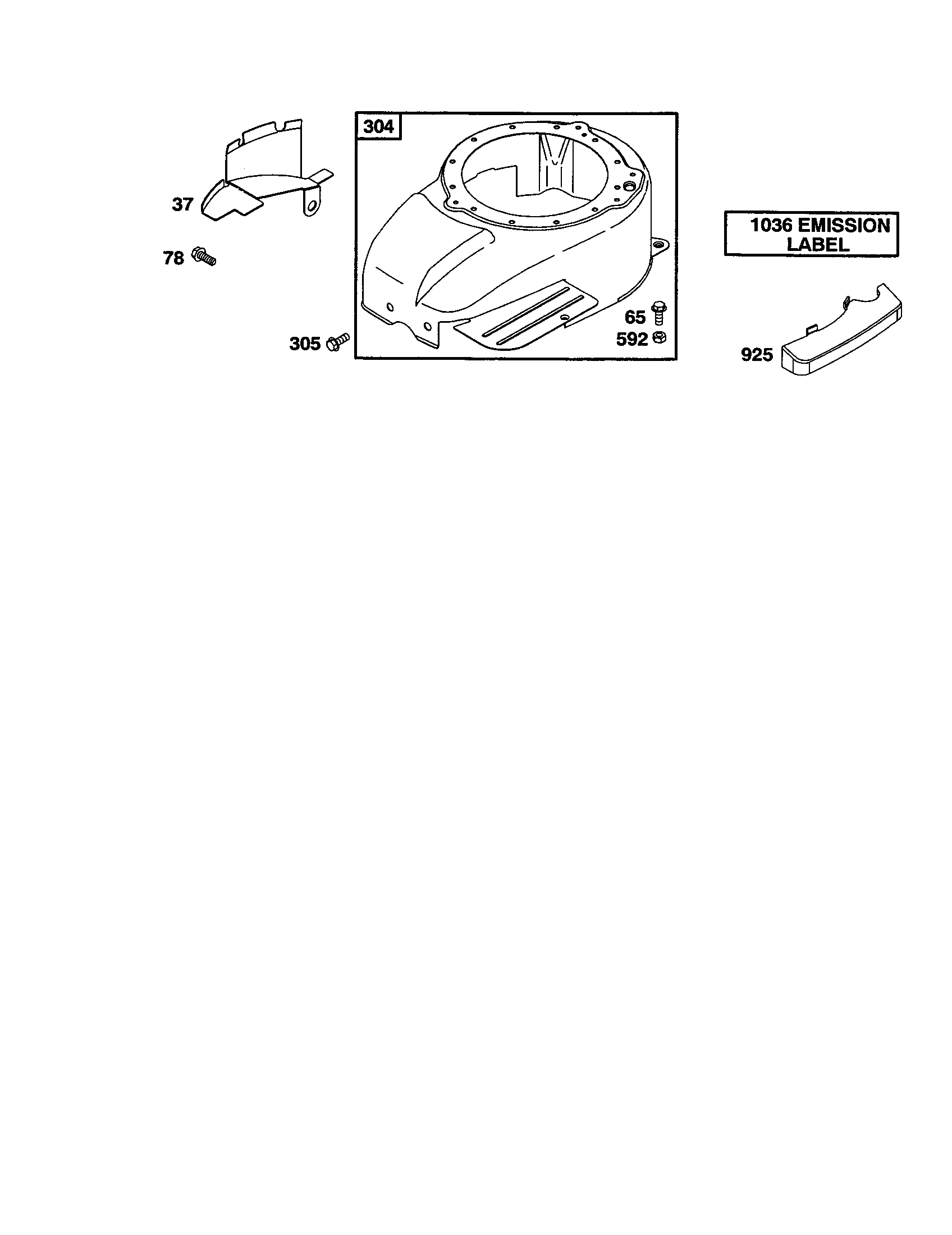 Housing-blower