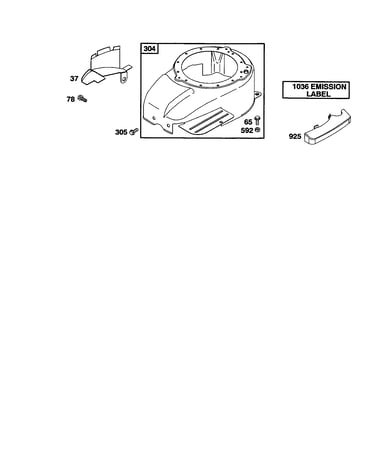 Housing-blower