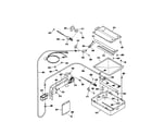 GE JGRP17WEV1WW control valve/burner box-oven diagram