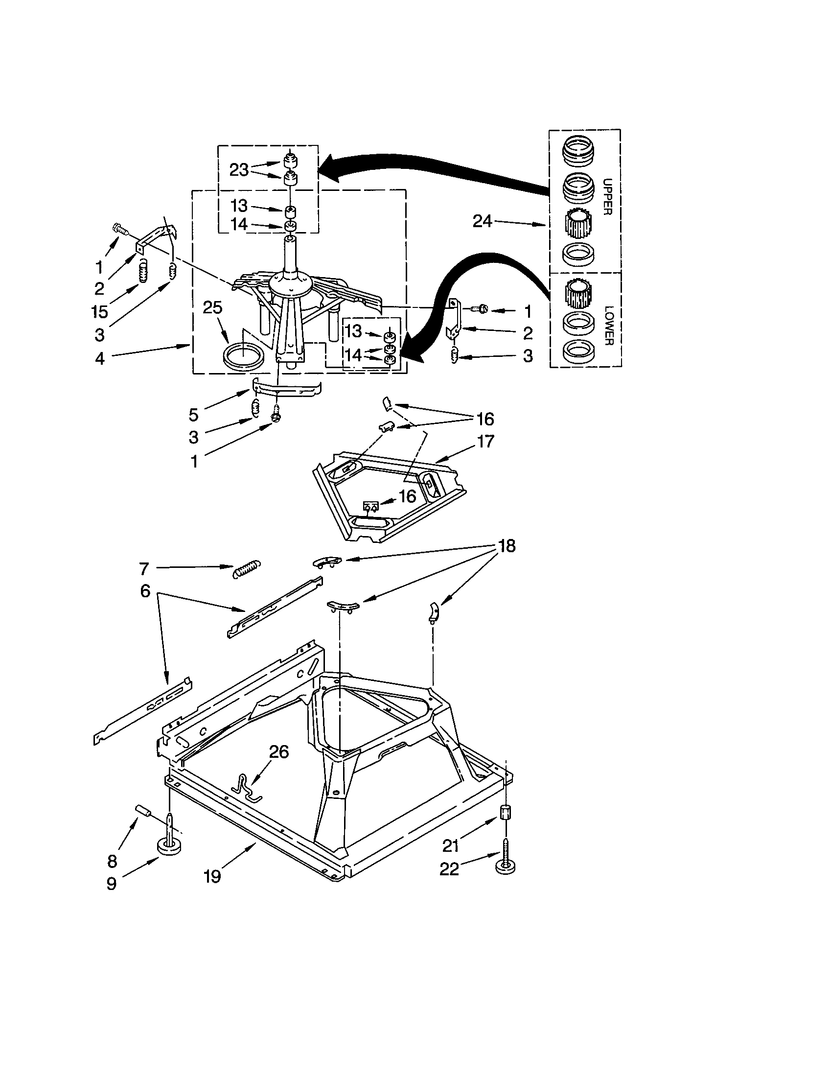 Machine base