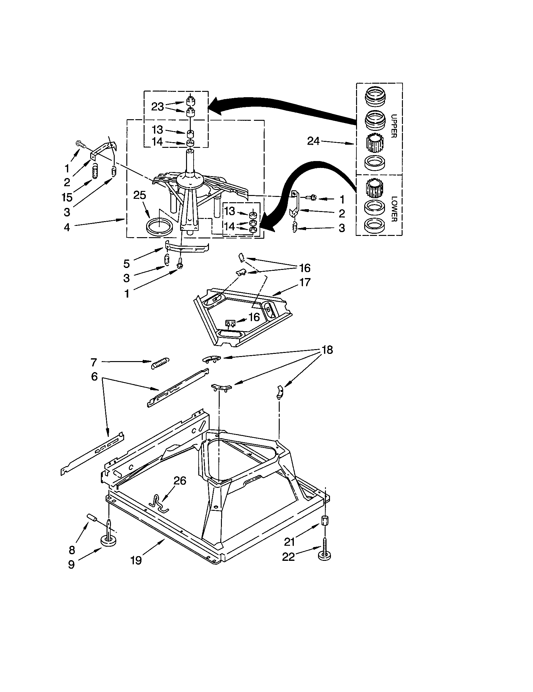 Machine base