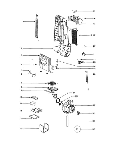 Housing/motor