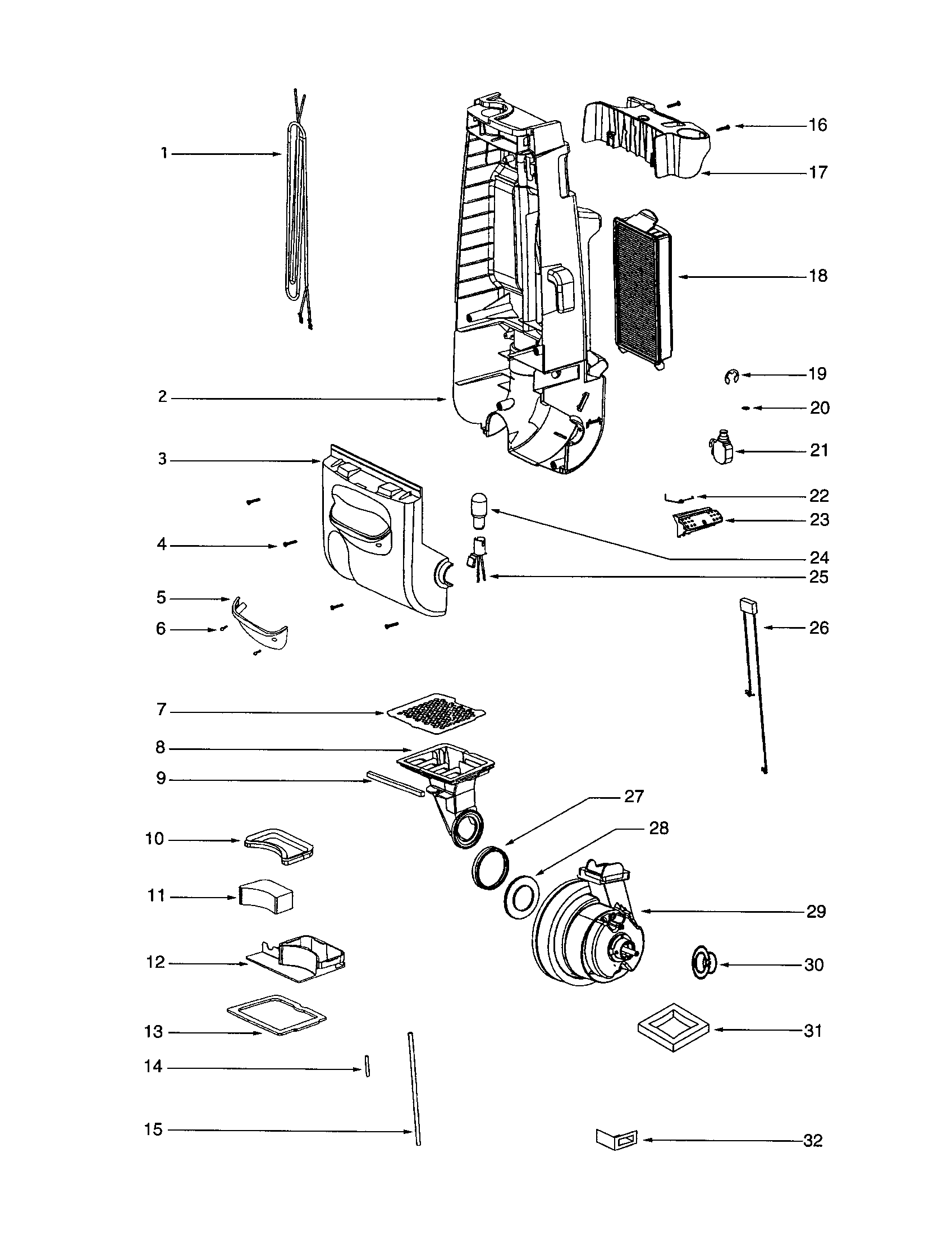Housing/motor