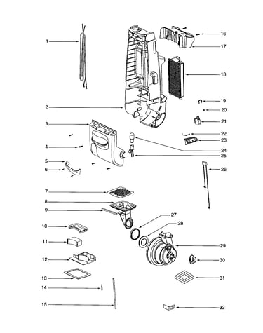 Housing/motor