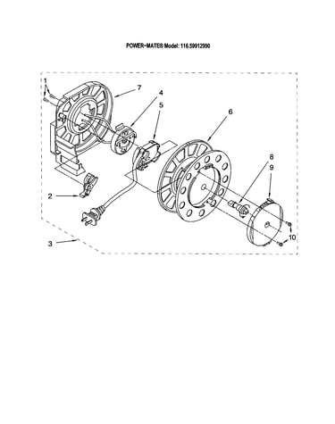 Power cord reel