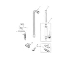 Kenmore 11632733200 hose and attachment diagram