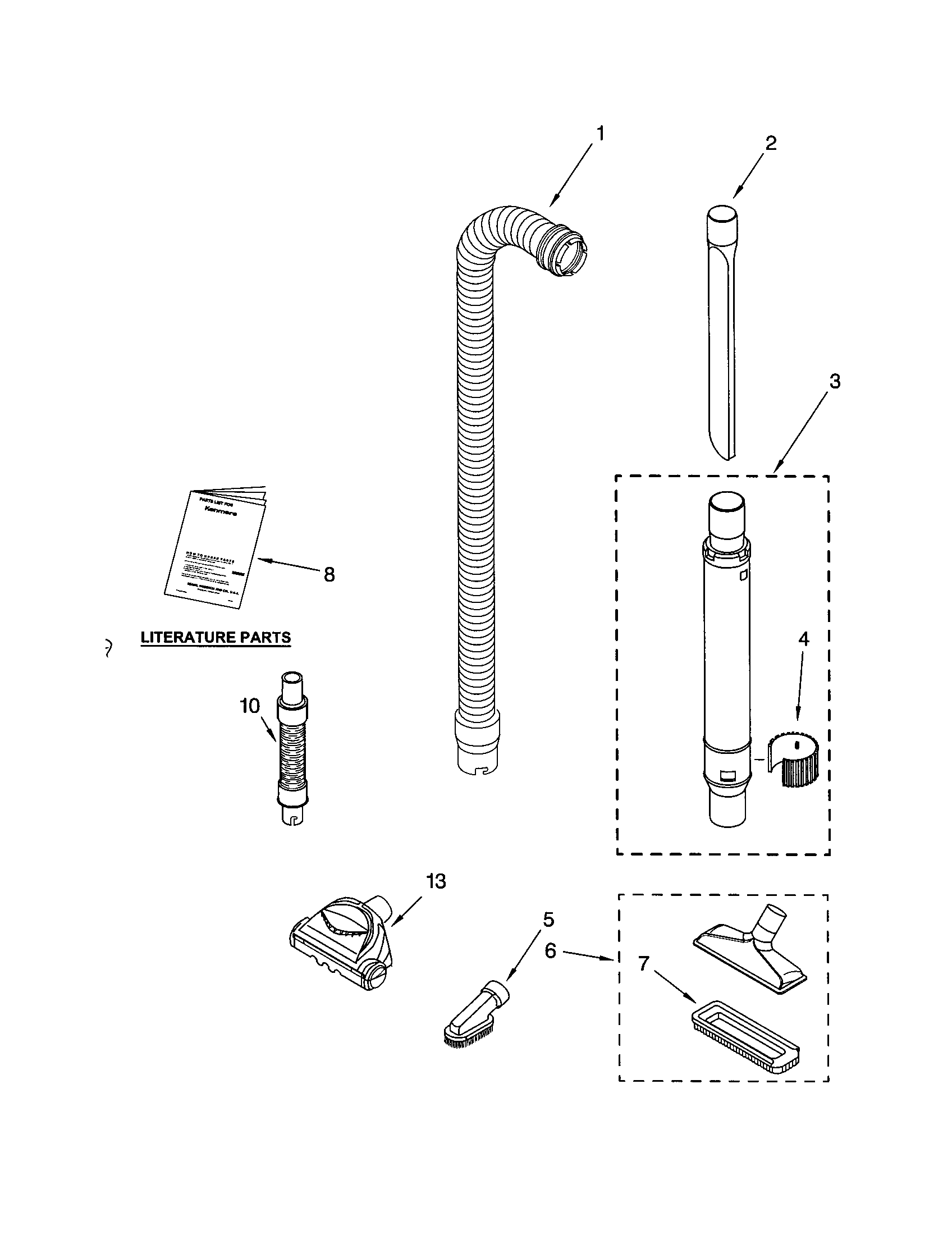 HOSE AND ATTACHMENT