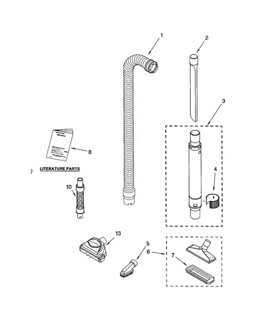 Hose and attachment