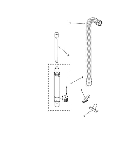 Hose and attachment