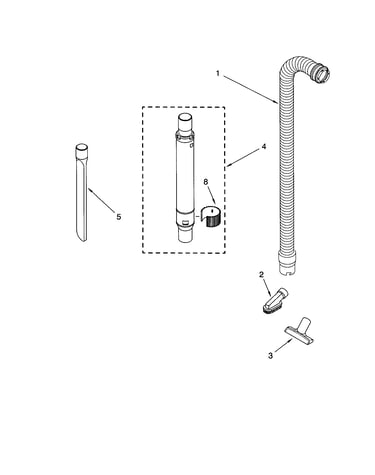 Hose and attachment