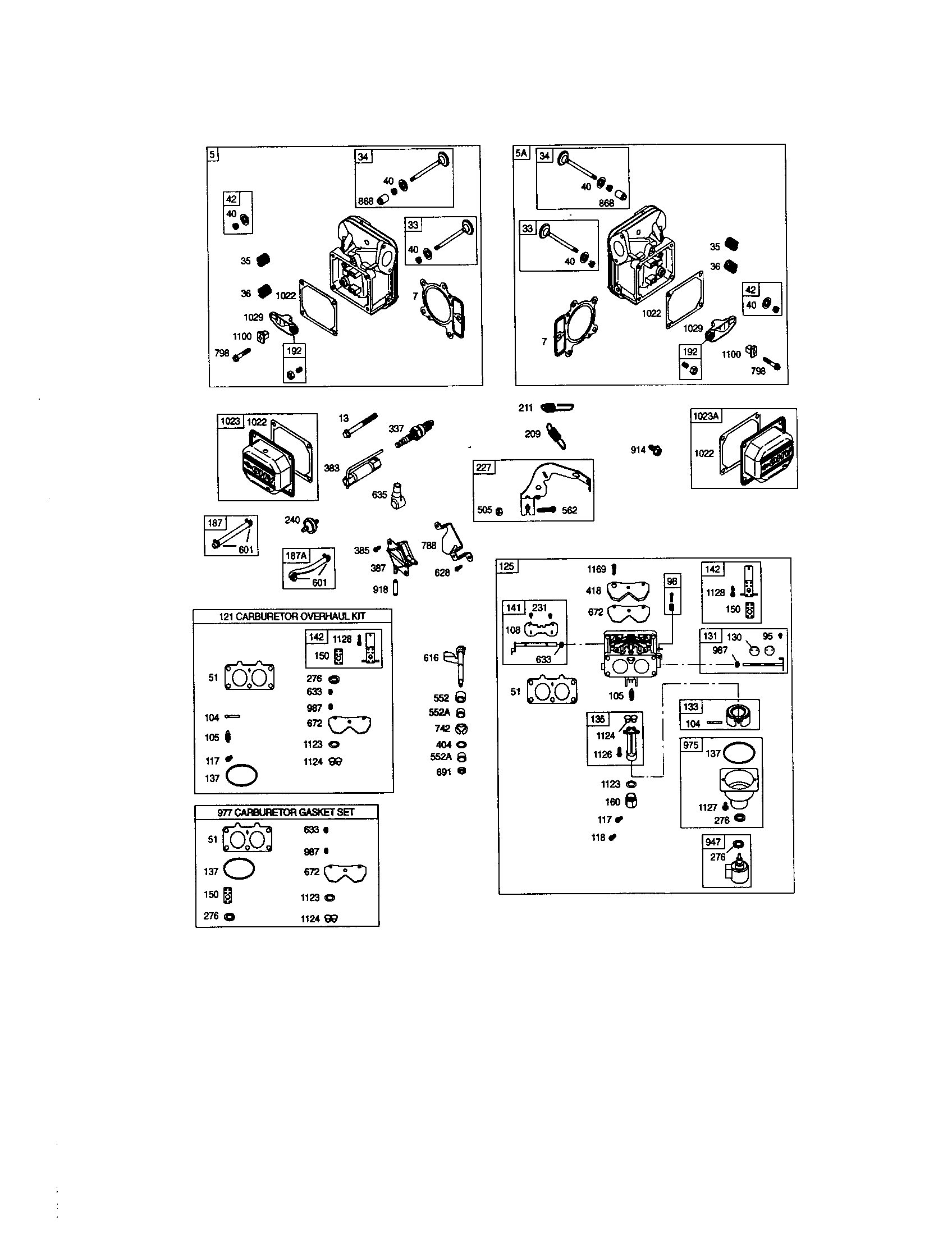 CARBURETOR/HEAD-CYLINDER