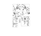 Briggs & Stratton 446777-0197-E1 carburetor/head-cylinder diagram