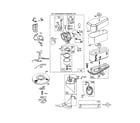 Briggs & Stratton 289707-0179-01 carburetor/air cleaner body diagram