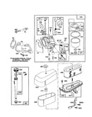 Carburetor/tube, oil assembly