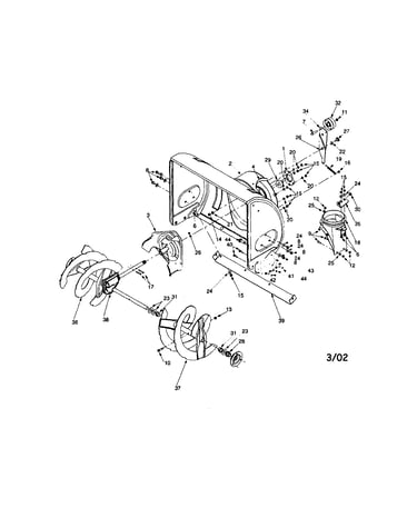 Auger housing
