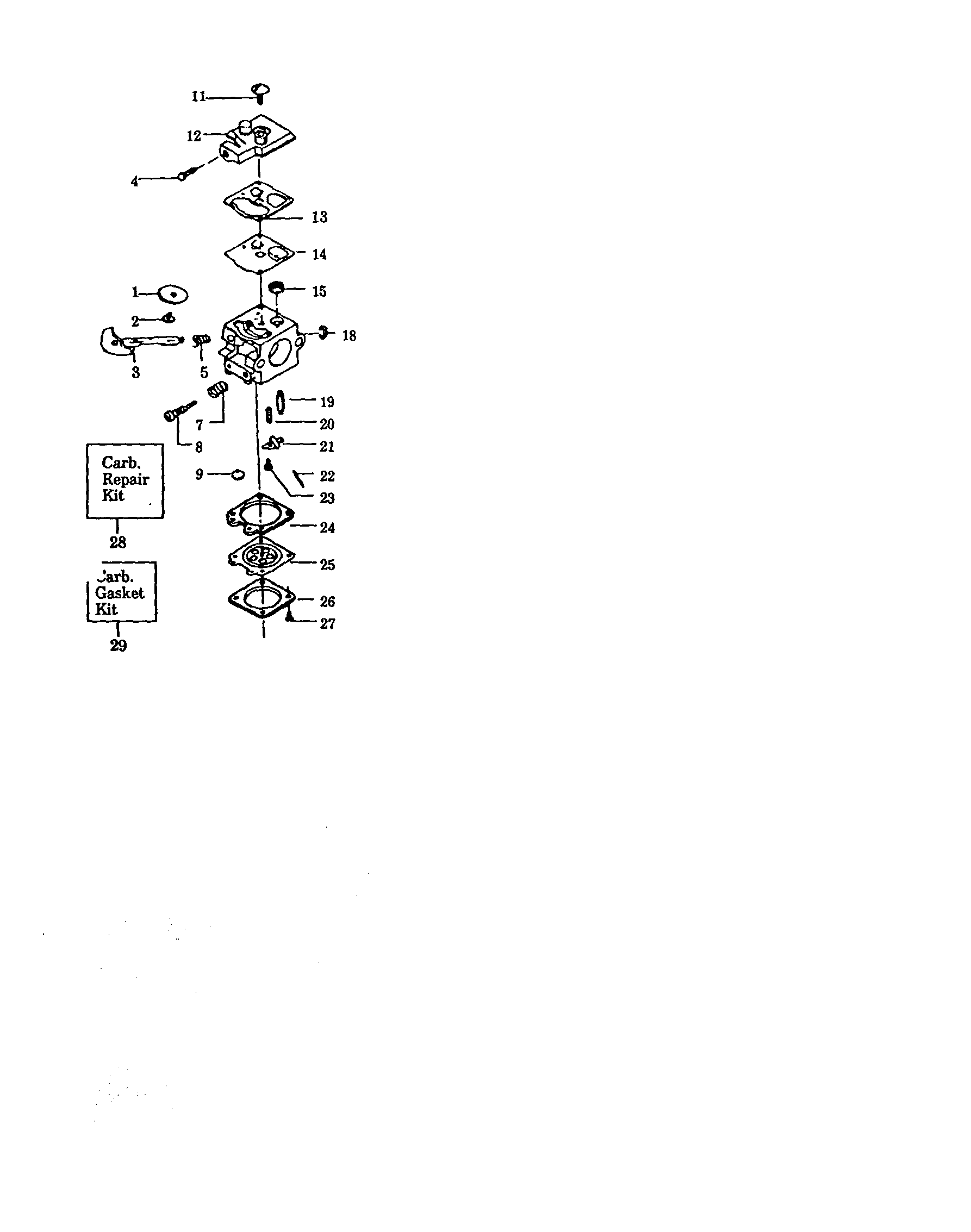 CARBURETOR ASSEMBLY - 530-035196