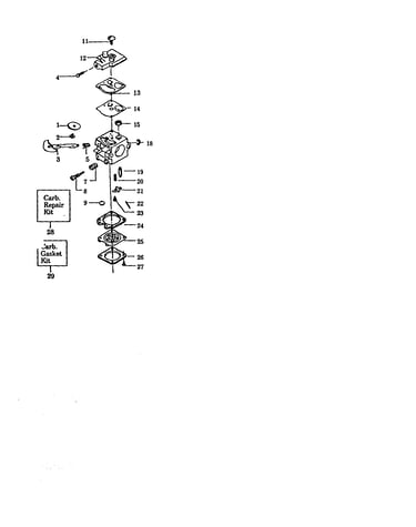 Carburetor assembly - 530-035196