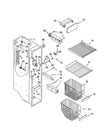 Freezer liner