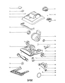 Hood/base/motor