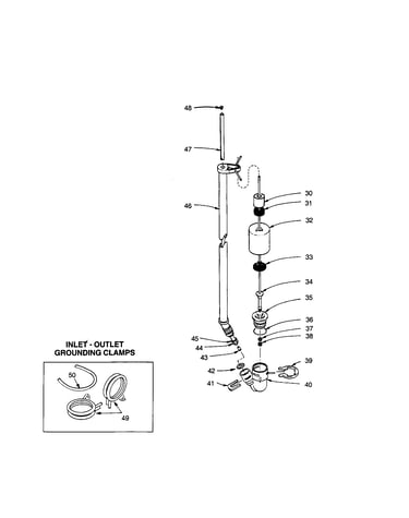 Brine tube/float