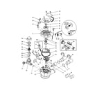 Kenmore 625388400 motor/valve assembly diagram