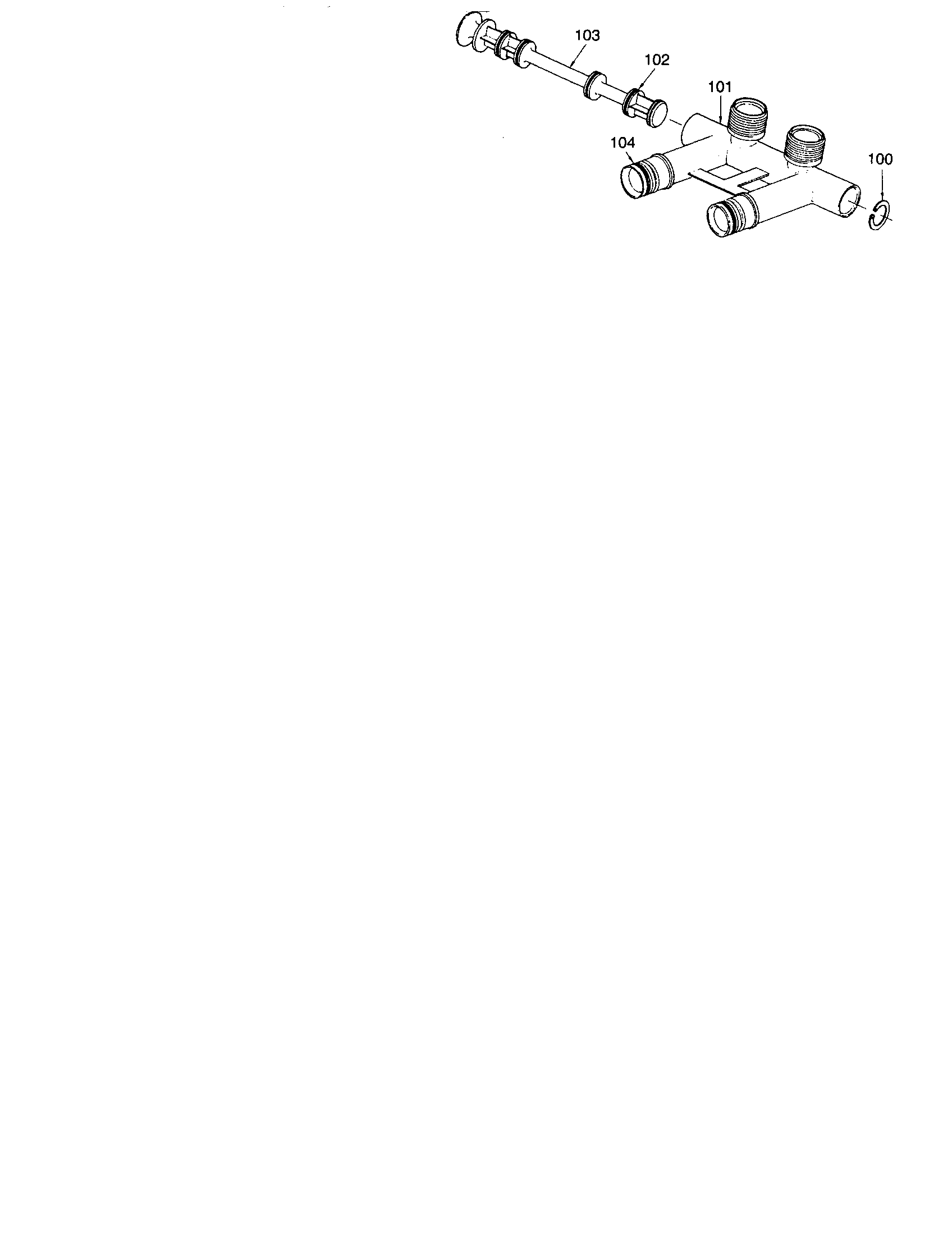 Bypass installation valve-625.3437