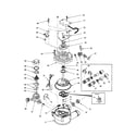 Kenmore 625388150 valve assembly/motor diagram