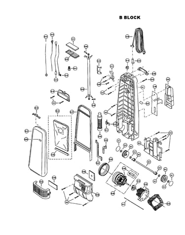 Body/motor housing/motor
