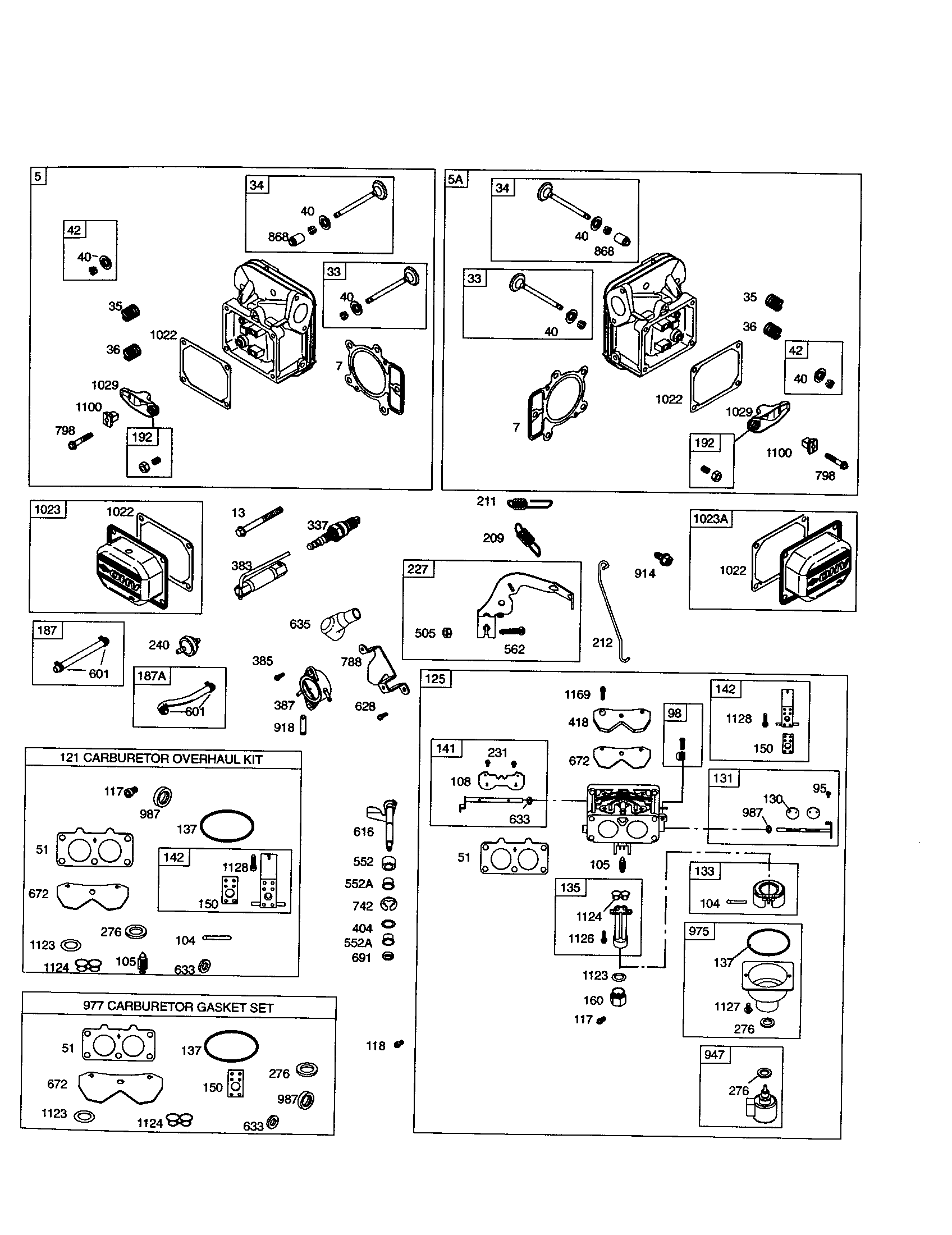Carburetor/head-cylinder