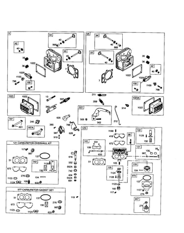 Carburetor/head-cylinder