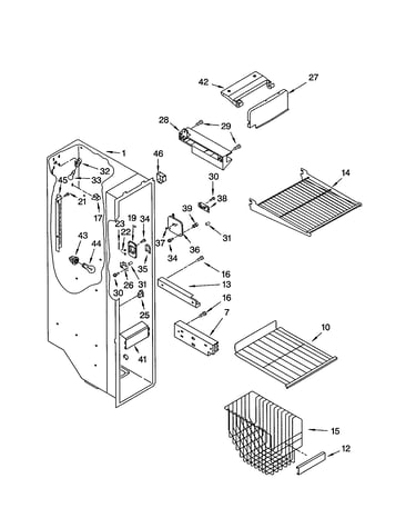 Freezer liner