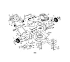 Craftsman 917378530 engine/handle/housing diagram