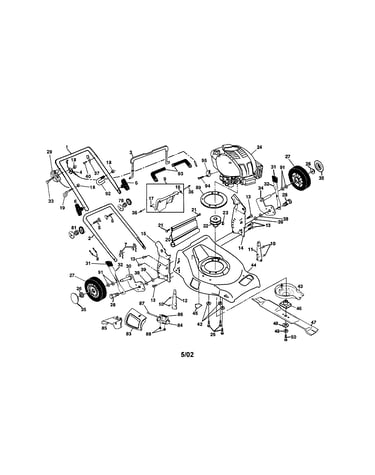 Engine/handle/housing