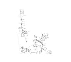 Poulan PPR2042STA steering assembly diagram