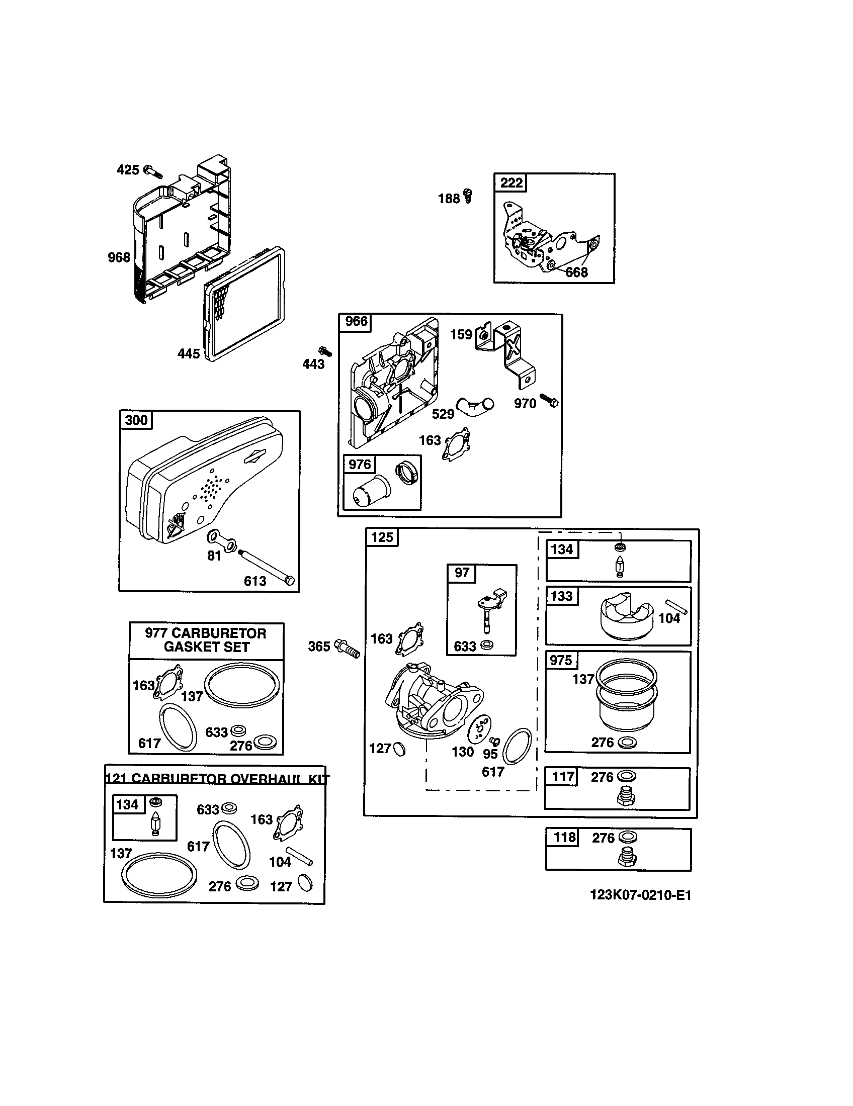 Carburetor/muffler