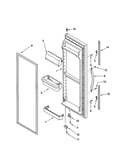 Refrigerator door