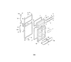 Frigidaire FRT21ILRGW3 door diagram