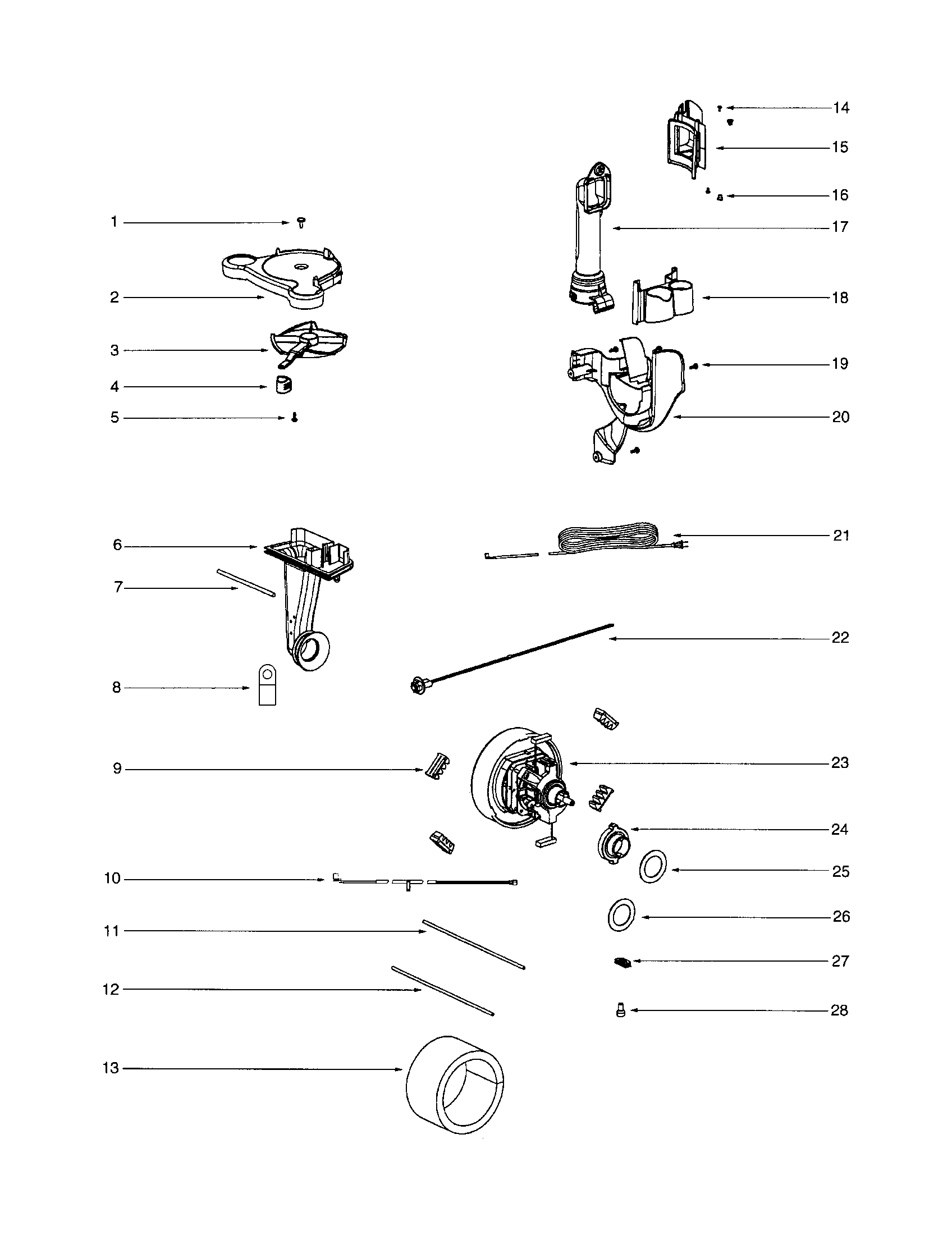 Motor/platform assemblies