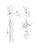 Motor and ice container