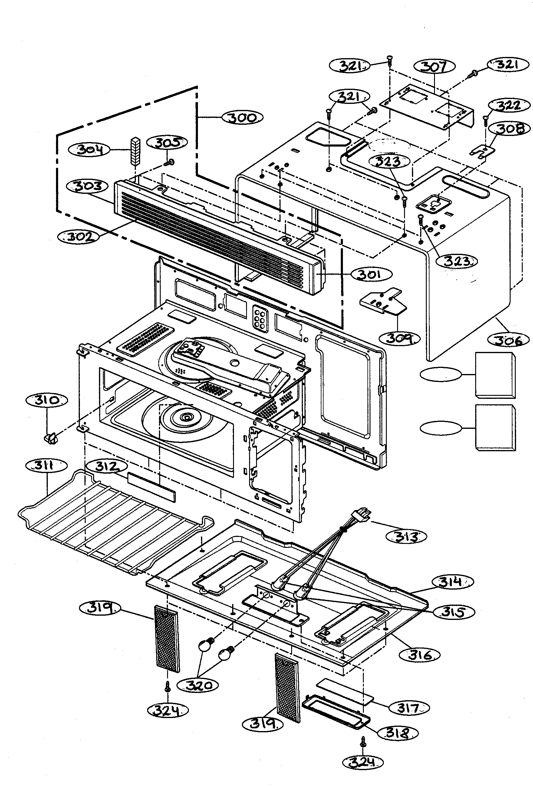Oven cavity