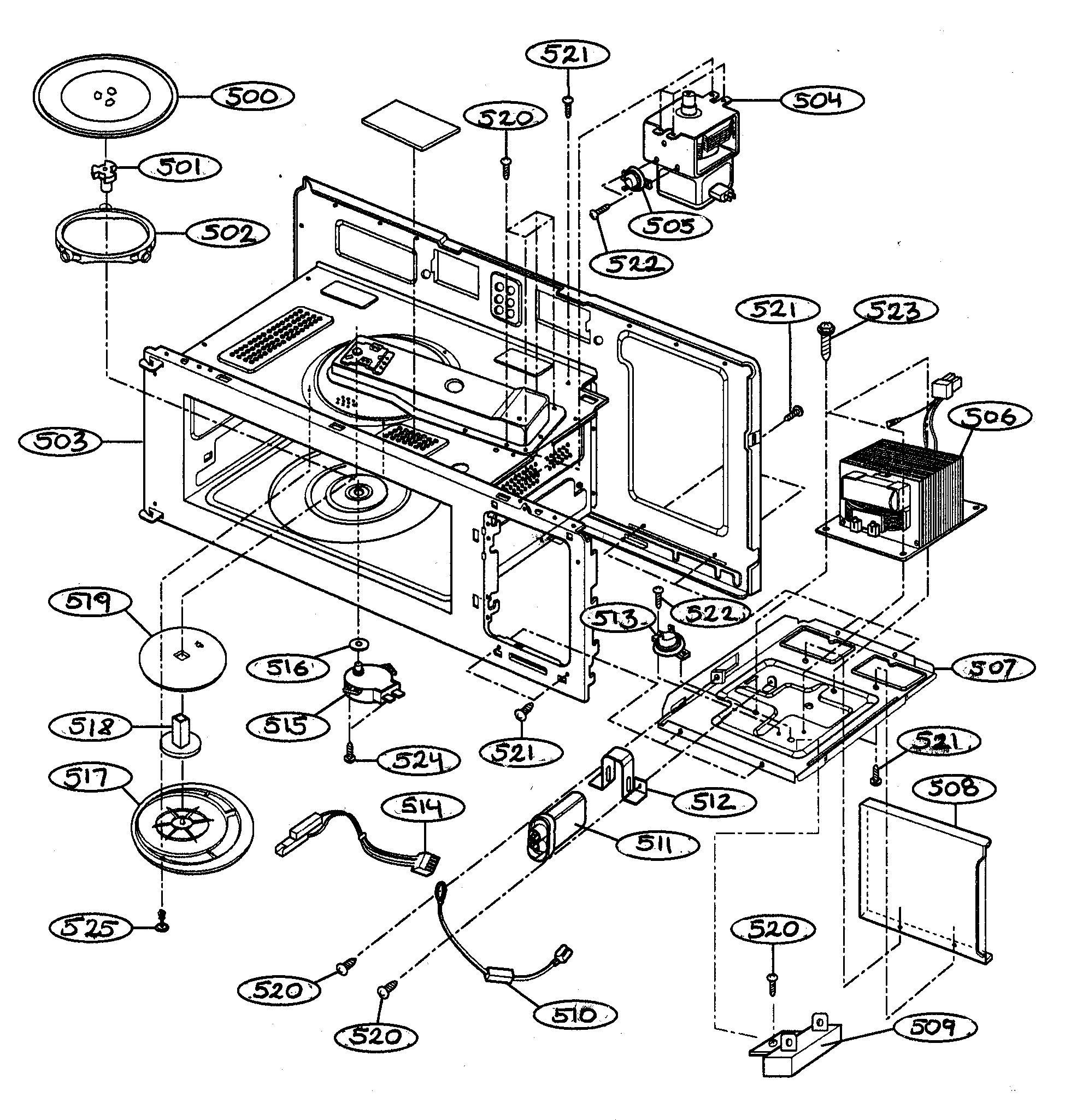 Interior parts 1