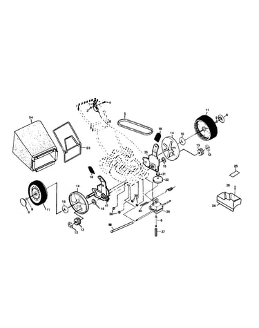 Wheels/tires/bag