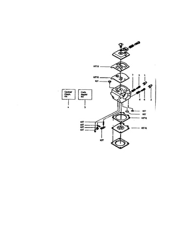 Carburetor kit #530069703