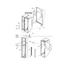 Amana DRS2663BW-PDRS2663BW0 cabinet diagram