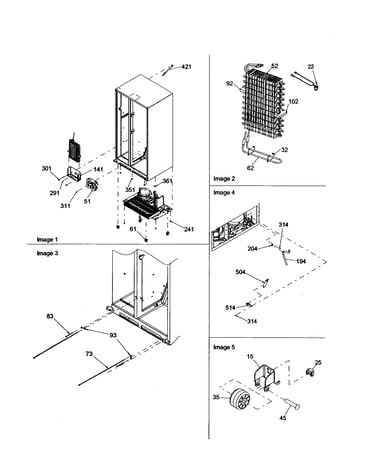 Evap assembly drier and rollers