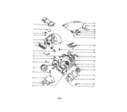 Eureka 972A housing/motor diagram