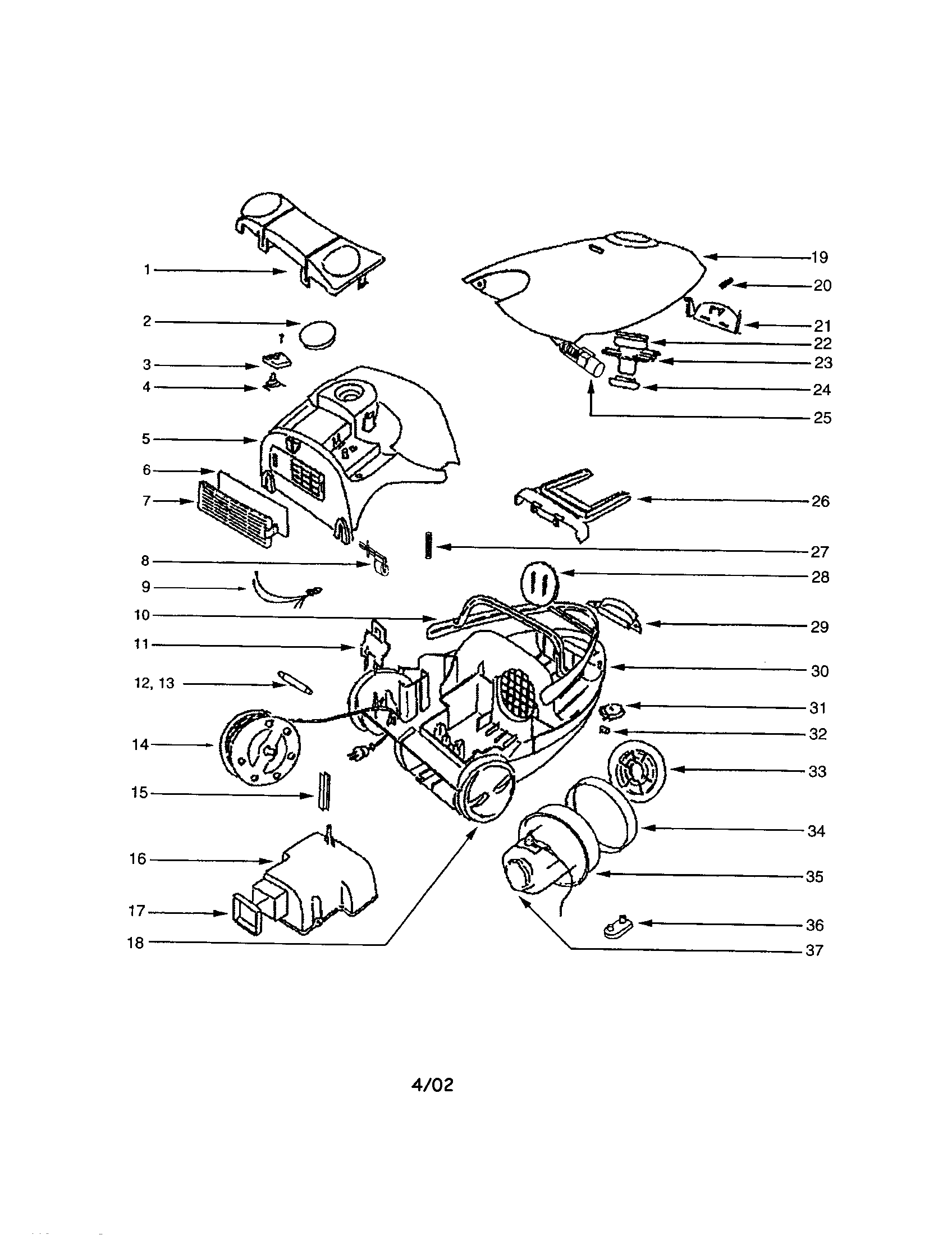 Housing/motor