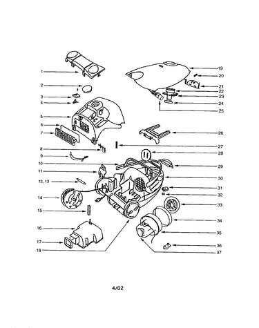Housing/motor